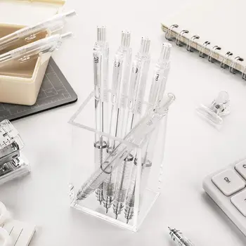  0,5 mm/ 0,7 мм, Механичен молив за писане и рисуване с ниски център, автоматичен молив, прости пластмасови хвърляне на молив, канцеларски материали