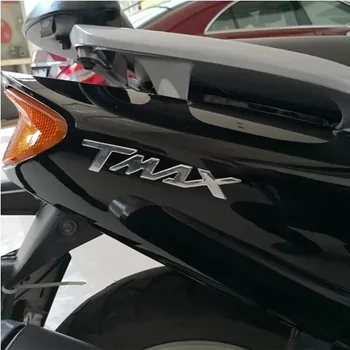  2 Бр Промяна на Логото на Мотоциклет Водоустойчив Мотор TMAX 3D Стикер С Логото на Стикер За Корпуса на Резервоара, Емблемата За Yamaha TMAX500 TMAX 500 530