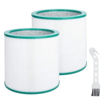  2 опаковки Заменяеми въздушни HEPA-филтри за Дайсън TP00/TP02/TP03/AM11, Кула Пречиствател за Дайсън Pure Cool Link