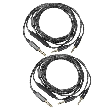  2 сменяеми микрофонных кабел за слушалки Sol Republic Master Tracks Hd V8 V10 двигател V12 X3
