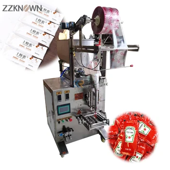  2023 Автоматична машина за бутилиране на доматено пюре в опаковки, запечатващи машини за течен мед и кетчуп