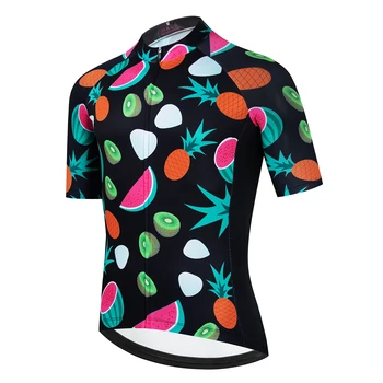  2023 Нова Мода Мъжка Тениска За Мотокрос С Къс Ръкав Downhill Mountain Bike МТБ ShirtsFruit Printing Облекло За Мотокрос