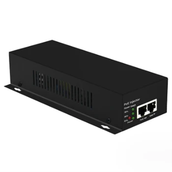  30W60W/90W POE Инжектор ++ (Af/At/Bt) Высокомощный Промишлен Източник на POE захранване За IP-камера AP US Plug