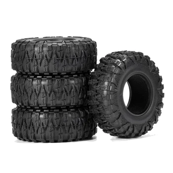  4шт 2,2-Инчов гума гума 2,2 джанти гуми за 1/10 Rc писта Scx10 Wrangler 2,2 джанти резервни части и аксесоари