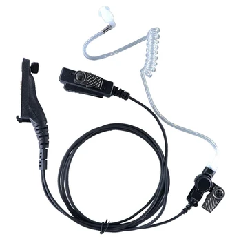  ABGZ-Слушалка, Акустична тръба, Радионаушник, Двустранен слушалки с микрофон за Motorola APX6000 APX4000 APX7000