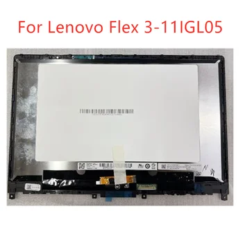  Flex 3 11IGL05 LCD дисплей В събирането на 5D10S39636 5D10S39635 5D10S39663 5D10S39664 За Lenovo Ideapad Flex 3-11ADA05 Сензорен Екран