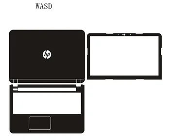  KH Стикер за Лаптоп от въглеродни влакна, Стикери за Кожата, Защитно покритие за HP Pavilion Gaming NB 15-ak004TX /WASD 15 инча