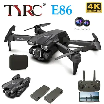  TYRC XK E86 New Pro HD, 4k Drone Camera High Hold Mode Сгъваема Мини RC WIFI въздушна фотография Квадрокоптер Играчки Хеликоптер