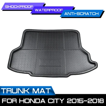  Автомобилен тампон за секс, килим пътека, защита на задния багажник от мръсотия за Honda CITY 2015 2016 2017 2018