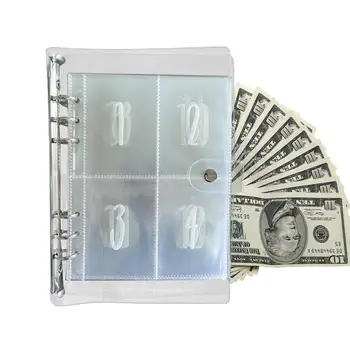  Бюджетен планер и книга за 100-процентно спестяване на парични конвертами Бюджетен справочник с парични конвертами за паричния бюджет