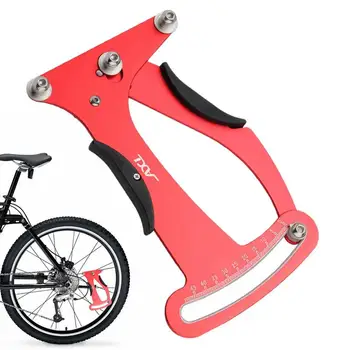  Велосипеден показател Attrezi Meter Tensiometer Точност Инструмент за изграждане на велосипедни спици, инструмент за ремонт на велосипедни спици Anrancee