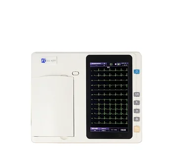  Джобно болнично оборудване Електрокардиограма, 3-канална ЕКГ, преносим апарат за ЕКГ в болница