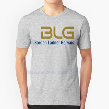  Ежедневни градинска облекло Borden Ladner Gervais, тениска с лого и графичен дизайн на тениска от 100% памук