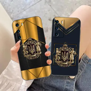  Емблемата на Флага на Украйна Калъф за телефон Funda За Честта X50 X40 X30 X20 X9 X10 X9A X8 X7 5G V40 Magic 3 4 5 Pro Case Capa Shell