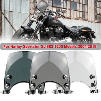  За Harley Sportster XL883 XL1200 XL 883 1200 Модели 2004-2019 Мотоциклетное Предното Стъкло Украса на Предното Стъкло Моторни Аксесоари