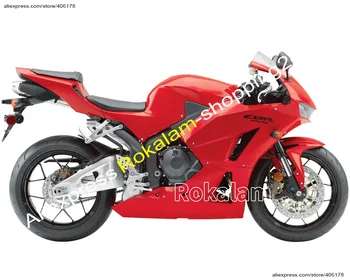  За Honda CBR600RR 2013 2014 2017 2013-2017 F5 CBR 600 RR 13 14 15 16 17 Пълен комплект червено мотоциклетни обтекател (шприцоване)