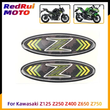  За Kawasaki Z125 Z250 Z400 Z650 Z750 Тампон На Резервоар на Мотоциклет 3D Стикер За Корпуса на Стикер На Страничния Панел Протектор Обтекател Емблемата на Иконата