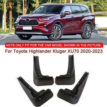  За Toyota Highlander Kluger XU70 2020-2023 Автомобилни Калници ABS калник на задно колело Калници Калници Предното и Задното Крило Автоаксессуар