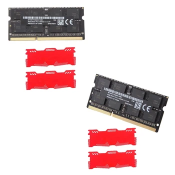  За лаптоп MT 8GB DDR3 Ram Memory + Охлаждащ Жилетка 1600MHz PC3-12800 204 Контакт 1.35 V sodimm памет Лаптоп Ram Memory Лесна Инсталация