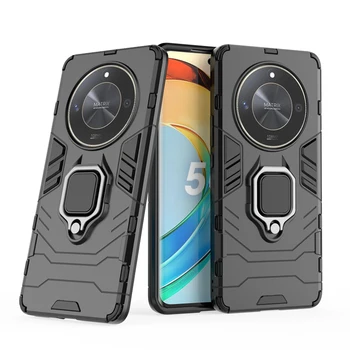  За Честта X50 Калъф за Честта X50 Калъф във формата На миди Броня Capa Para Fundas Пръстен За палеца Поставка за задната част на Калъф за Телефон Honor X50