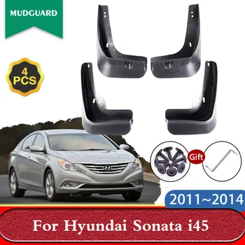  Калници за Hyundai Sonata i45 yf безжичната 2011 2012 2013 2014 Автомобилни Калници Калници Калници Преден Заден Колела Аксесоари За Крило