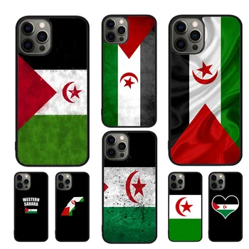  Калъф За мобилен Телефон с Флага на Западна Сахара За iphone SE2020 15 14 11 12 13 mini Pro XR XS MAX 7 8 Plus SE корпуса Cover Shell