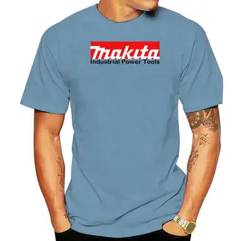  Класическа мъжка тениска с логото на Makita Heavy Duty Tools, черна