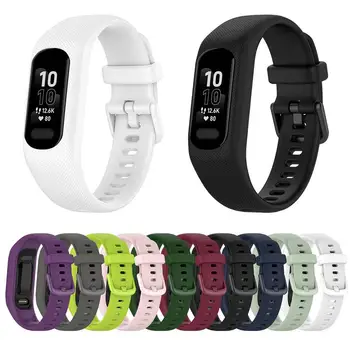  Класически сменяеми каишки за Garmin Smart 5 Силикон каишка за часовник Силиконов каучук Удобно в чорап на Разположение 10 цвята
