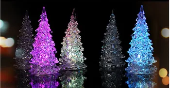  Коледна Елха, с променящ се цвят led лампи, декорация за домашно парти, сватбена украса на дома, украса на стаята, спални