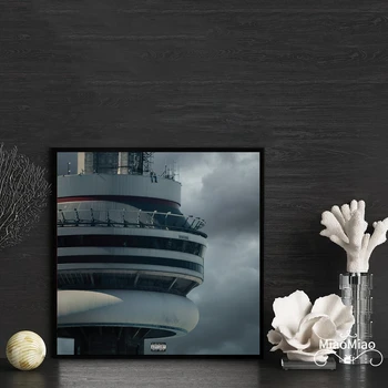  Корица на музикален албум Drake Views, плакат, художествена печат върху платно, начало декор, стенни живопис (без рамка)