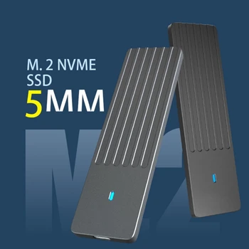  Корпус SSD M. 2 NVME на Външния Корпус на M. 2 NVMe M. 2 USB3.1 Адаптер 10 Gbit/с Кутия За съхранение на SSD Калъф за 2280/2260/2242/2230
