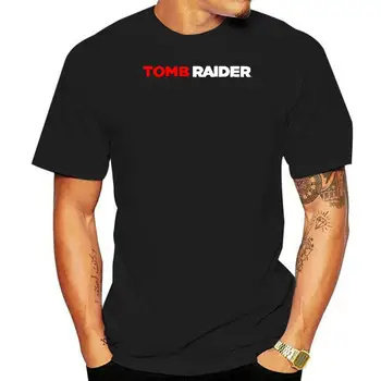  Лятна мъжки памучен тениска Tomb Raider по поръчка