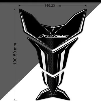 Протектор на резервоара TankPad Стикер на резервоар на мотоциклет 3D Стикери Емблемата на Иконата на Лого за Yamaha YZF R125 R 125