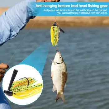  Риболовни такъми, риболовни аксесоари, Ярка Пола-чадър за риболов, Здрава лека пола-кука за риболов със собствените си ръце.