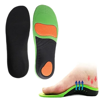  Спортни Ортопедични Стелки за Поддръжка на Свода на Стъпалото при Плоскостопии Обувные Накладки EVA O / X С Корректирующими Вложки За краката Амортизирующая Удобна Възглавница