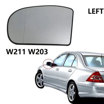  Стъкло Огледало за обратно виждане С Подгряване, от лявата Страна на Водача за Mercedes-Benz E-Class W211 2002-2008 W203 00-2004 2038100121