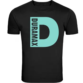  Тениска Duramax Big D Design унисекс черен цвят, само отпред S - 5XL, отзад однотонная