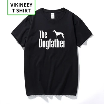  Тениска The dogfather Greyhound, висококачествена тениска с принтом, мъжки памучен тениска с къси ръкави, летен топ camisetas hombre