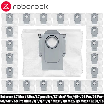  Торбичка за събиране на прах за Roborock S7 pro ultra/S7 MaxV Ultra/G10S/Q8 Max/Q5 +/Q7 +/Q7 Max +/Т8/S8/S8 Pro ultra Резервни части за прахосмукачка