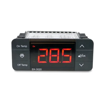  Цифров регулатор за температура TOP EK-3020, сензор на термостата 220 В, Термостат за размразяване на хладилника